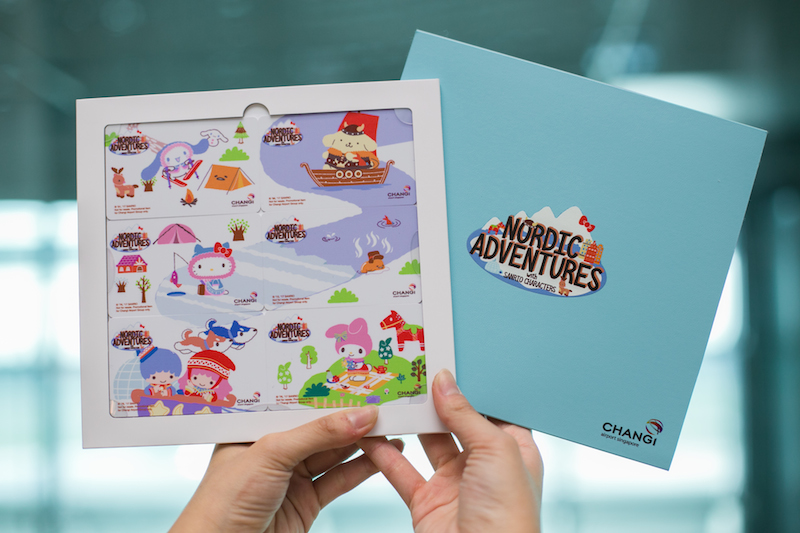 A set of Changi Gift Cards in a box